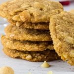 Galletas Keto De Nuez De Macadamia De Chocolate Blanco