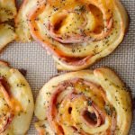 Rollos de Jamón y Queso Keto