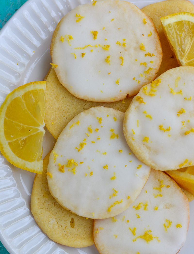 Galletas de Limón keto bajo en Carbohidratos