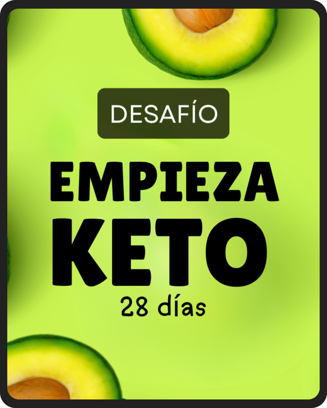 Plan de comidas 28 días