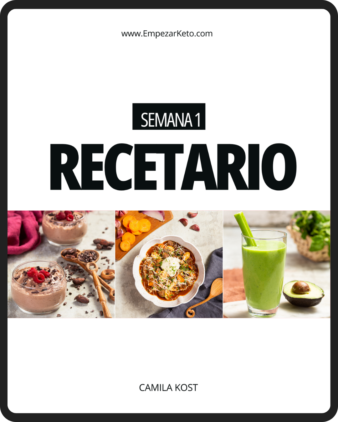 Recetario keto